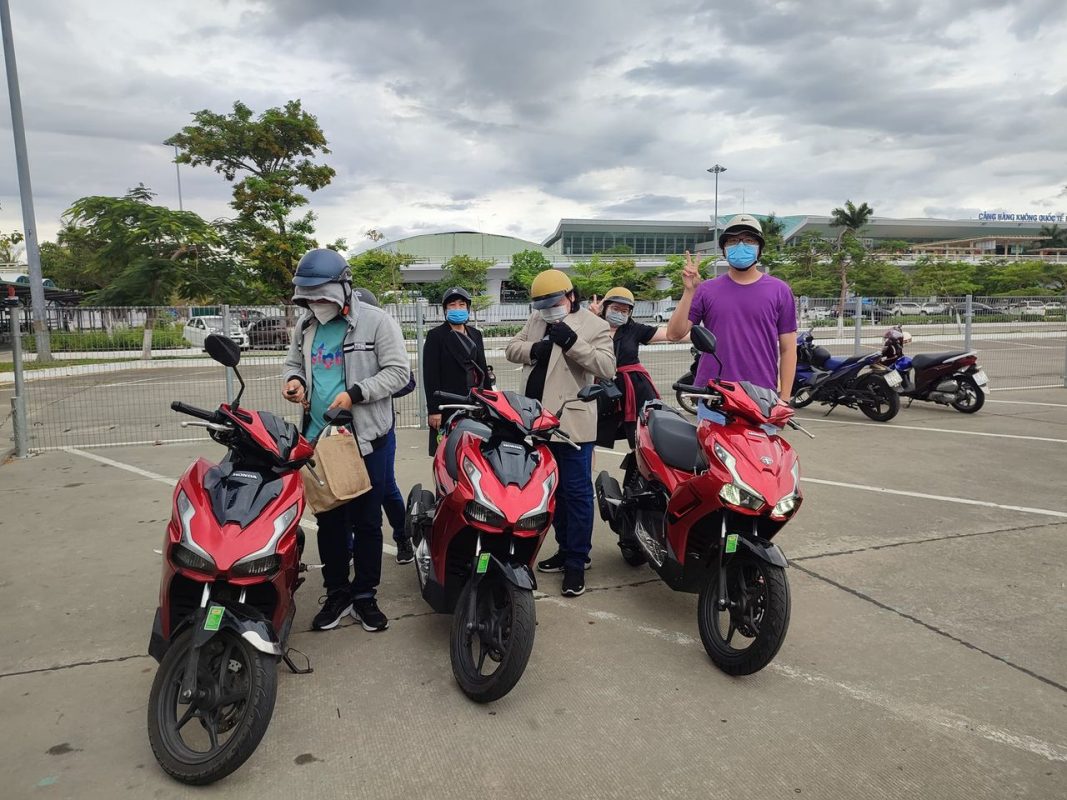 Thuê xe máy tại Đà Nẵng Gia Khánh