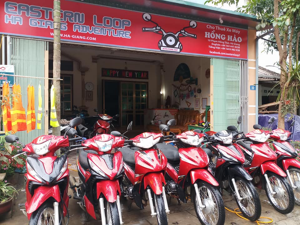 Hồng Hào- thuê xe máy giá rẻ tại Hà Giang