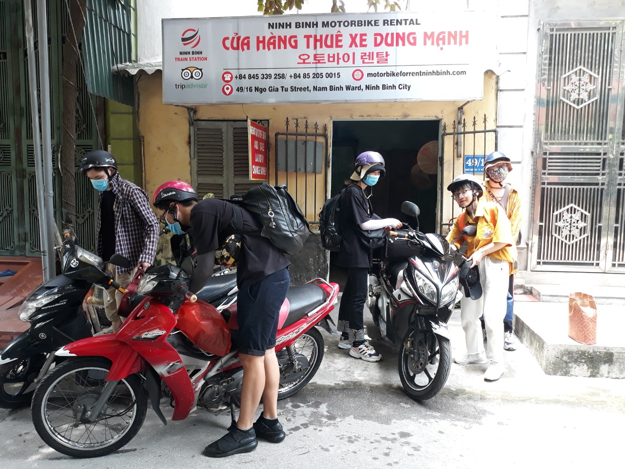 Kinh nghiệm thuê xe máy tại Ninh Bình