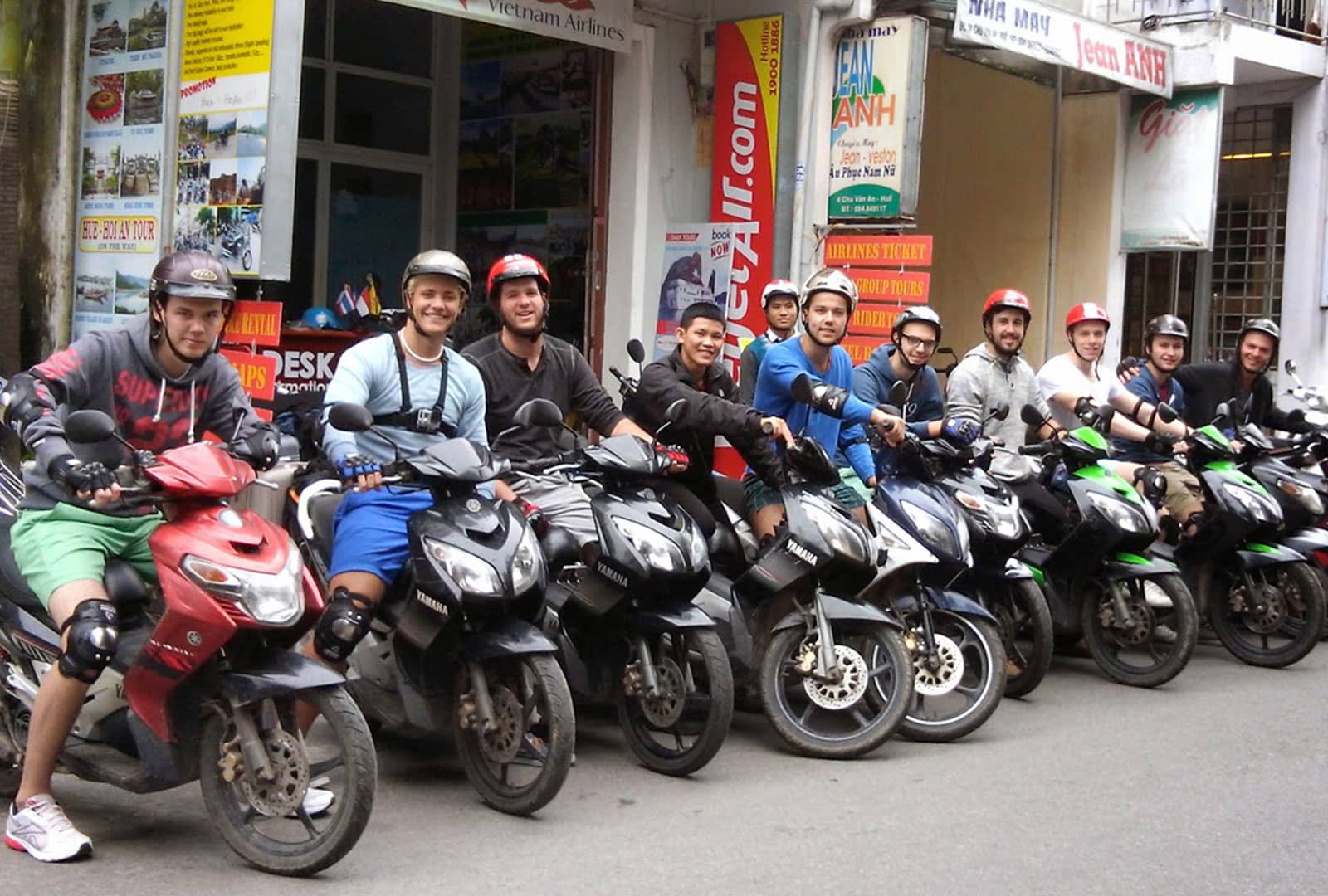 Thuê xe máy ở ga Ninh Bình – chị Trang
