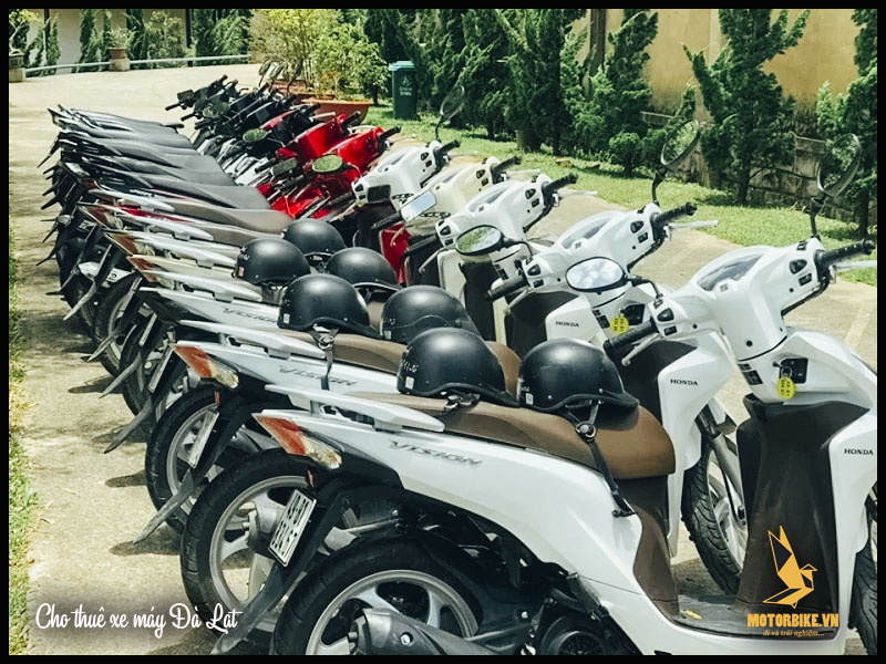 Thuê xe máy tại Đà Lạt