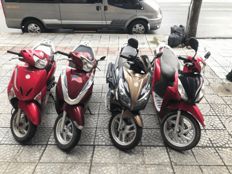 Thuê xe máy đường Bùi Thị Xuân