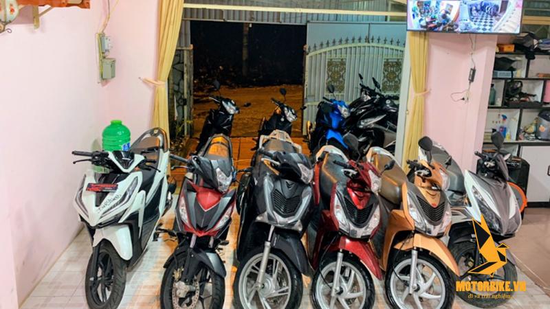 Cửa hàng cho thuê xe máy tại Tăng Bạt Hổ sở hữu chất lượng xe máy rất tốt