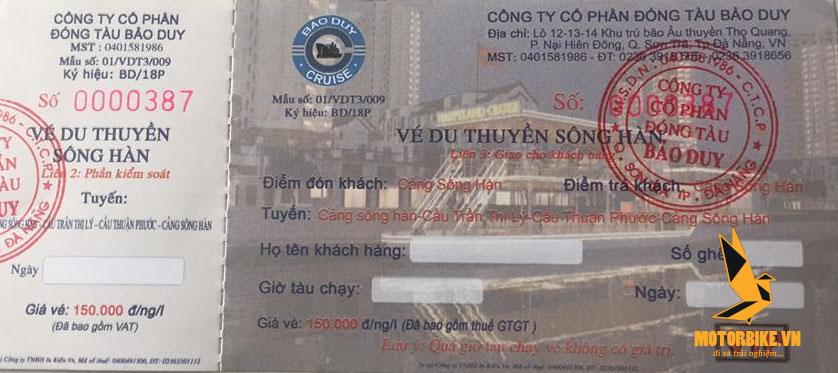 Tham khảo giá vé du thuyền Đà Nẵng để có lựa chọn phù hợp nhất