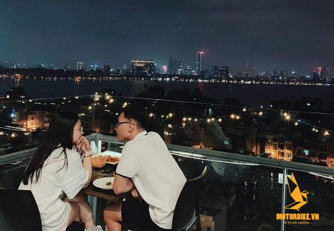 Trill Group - Rooftop cafe - kinh nghiệm diu lịch Hà Nội