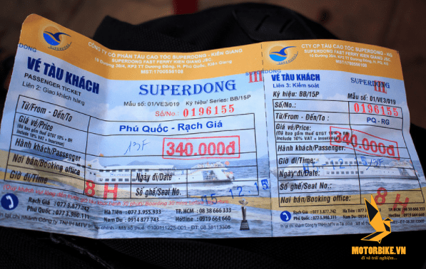 Đặt vé tàu Superdong online nhanh chóng