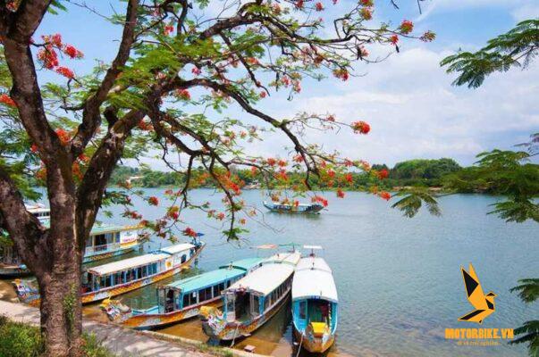 Một góc sông Hương thơ mộng của thành phố Huế
