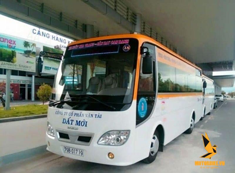 Xe buýt từ sân bay Cam Ranh đến nội thành Nha Trang