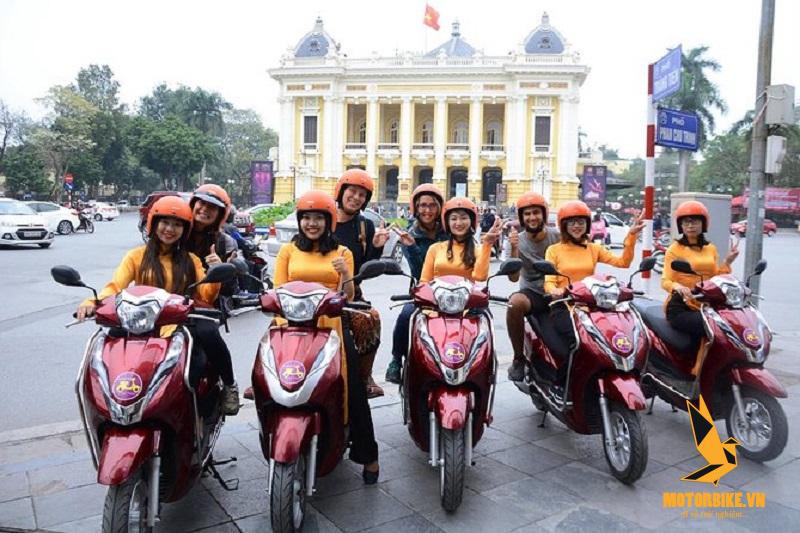 Phượt Hà Nội bằng xe máy 
