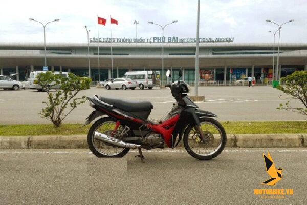 Thuê xe máy sân bay Phú Bài